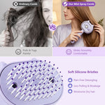 Rechargeable Steam Hair Brush