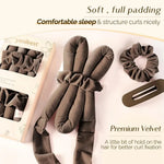 Satin Heatless Hair Curler Set