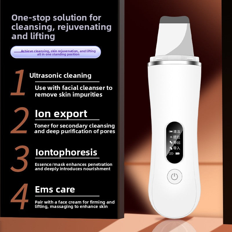 Ultrasonic Skin Cleaner for Blackhead and Pore Cleansing