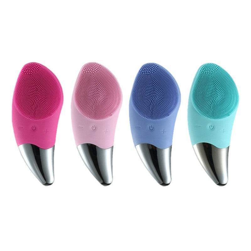 Ultrasonic Silicone Facial Cleansing Device – Salon-Level Clean at Home
