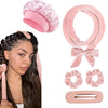 Satin Heatless Hair Curler Set