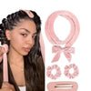 Satin Heatless Hair Curler Set