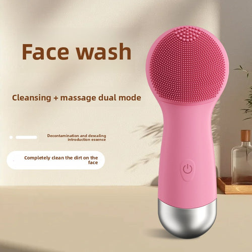 Electric Silicone Facial Cleansing Device – Cleaner Skin in 60 Seconds